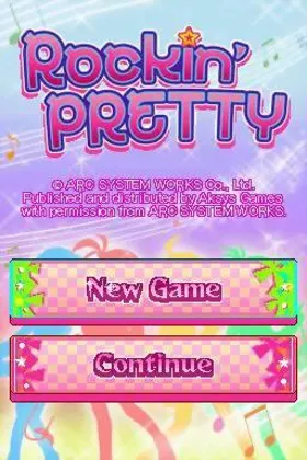 Rockin' Pretty (USA) screen shot title